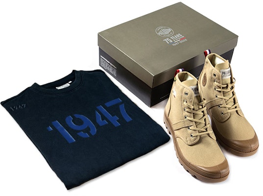 Palladium Pampa Hi 'Caramel Vintage 75th Anniversary' 77348-227-M Lookbook Palladium Pampa Hi 'Caramel Vintage 75th Anniversary' 77348-227-M