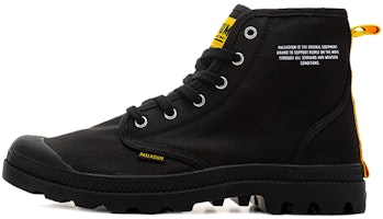 Palladium Pampa Hi 'Dare Safety Black' 76746-008-M Palladium Pampa Hi 'Dare Safety Black' 76746-008-M