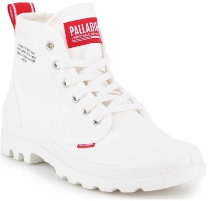 Palladium Pampa Hi 'Berani Putih' 76258-116-M Shop Palladium Pampa Hi 'Berani Putih' 76258-116-M