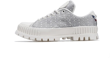 Palladium Pampa Hi 'Floral Jacquard Pale Grey' 78804-006-M Palladium Pampa Hi 'Floral Jacquard Pale Grey' 78804-006-M