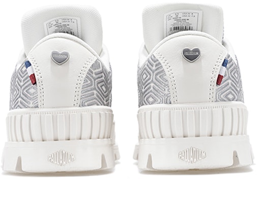 Palladium Pampa Hi 'Floral Jacquard Pale Grey' 78804-006-M Shop Palladium Pampa Hi 'Floral Jacquard Pale Grey' 78804-006-M