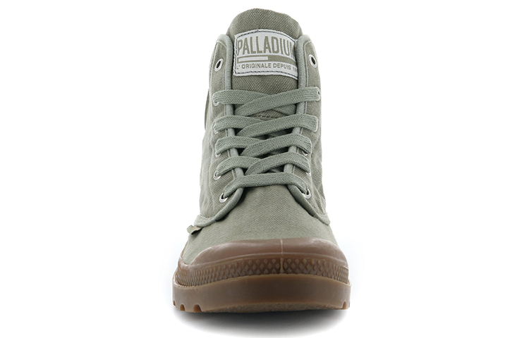 Shop 팔라디움 팜파 하이 '그린 브라운' 02352-344-M