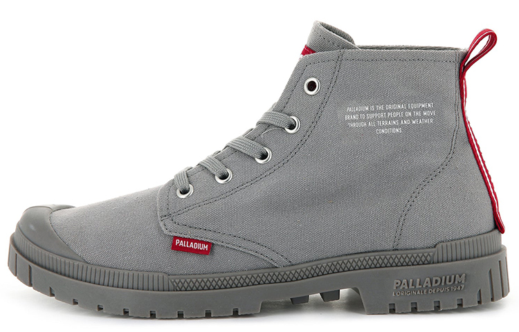 Palladium Pampa Hi 'Grey Dare' 77288-071-M