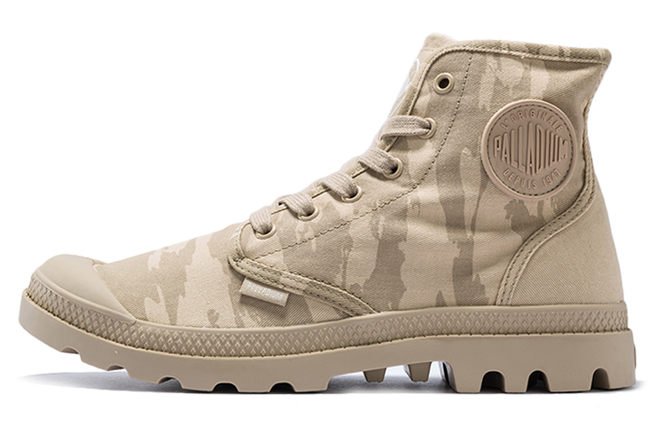Palladium Pampa Hi 'Khaki Canvas' 72352-223-M