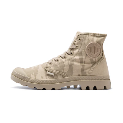 Palladium Pampa Hi 'Khaki Canvas'