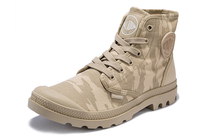 Order 팔라디움 팜파 하이 '카키 캔버스' 72352-223-M