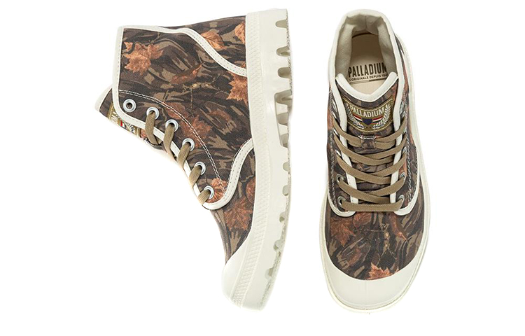 Lookbook Palladium Pampa Hi ''Leaf Camo'' Kasut Lelaki Camo Daun Stylish 77317-238-M