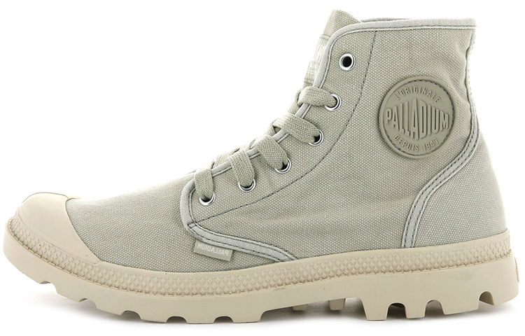 Palladium Pampa Hi 'Light Green Canvas' 02352-379-M