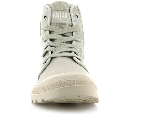Palladium Pampa Hi 'Light Green Canvas' 02352-379-M Shop Palladium Pampa Hi 'Light Green Canvas' 02352-379-M