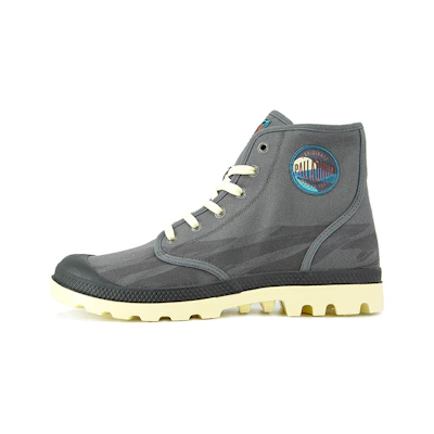 Palladium Pampa Hi 'Oasis Iron Grey'