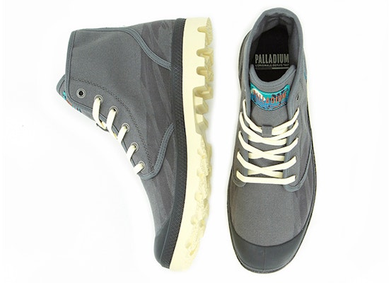 Palladium Pampa Hi 'Oasis Iron Grey' 77809-006-M Shop Palladium Pampa Hi 'Oasis Iron Grey' 77809-006-M
