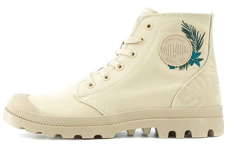 Palladium Pampa Hi 'Palm Camo Desert Yellow' 77810-274-M