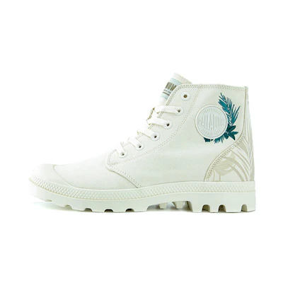 Palladium Pampa Hi 'Palm Camo Light White'