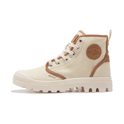 Palladium Pampa Hi 'Provence Smoke White Brown'