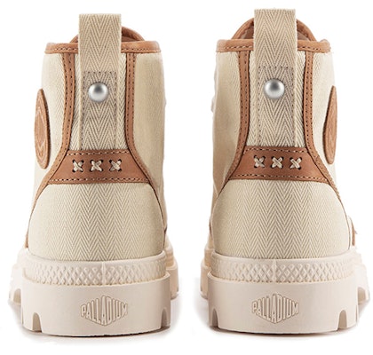 Palladium Pampa Hi 'Provence Smoke White Brown' 78512-125-M Shop Palladium Pampa Hi 'Provence Smoke White Brown' 78512-125-M