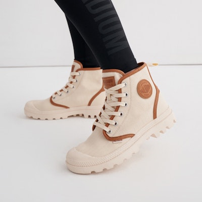 Palladium Pampa Hi 'Provence Smoke White Brown' 78512-125-M Details for Palladium Pampa Hi 'Provence Smoke White Brown' 78512-125-M