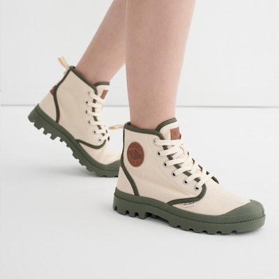 Palladium Pampa Hi 'Provence Smoke White Green' 78512-165-M Details for Palladium Pampa Hi 'Provence Smoke White Green' 78512-165-M