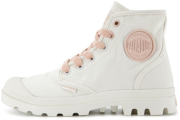 Palladium Pampa Hi 'Pure White Rose Pink' 72352-182-M Buy Palladium Pampa Hi 'Pure White Rose Pink' 72352-182-M