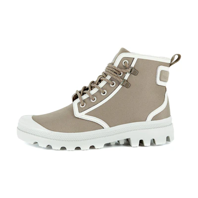 Palladium Pampa Hi 'Rain Taupe Canvas'