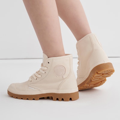 Palladium Pampa Hi 'Smoke White Light Brown' 78510-151-M Sizing Palladium Pampa Hi 'Smoke White Light Brown' 78510-151-M