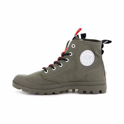 Palladium Pampa Hi 'Ticket To Earth Military Green'
