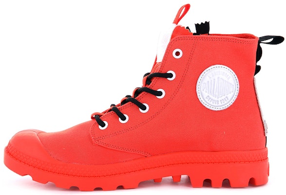 Palladium Pampa Hi 'Ticket To Earth Rojo' 77357-800-M Buy Palladium Pampa Hi 'Ticket To Earth Rojo' 77357-800-M