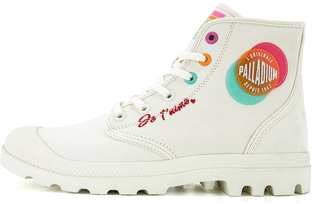 Palladium Pampa Hi 'Valentine's Day - Light White' 77803-187-M Buy Palladium Pampa Hi 'Valentine's Day - Light White' 77803-187-M