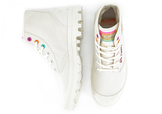 Palladium Pampa Hi 'Valentine's Day - Light White' 77803-187-M Shop Palladium Pampa Hi 'Valentine's Day - Light White' 77803-187-M