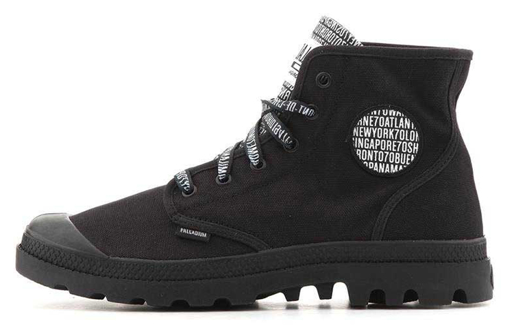 Palladium Pampa Hi 'Versatile Black' 72352-082-M