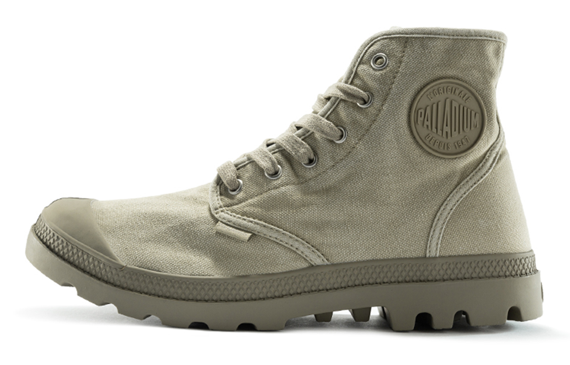 Palladium Pampa Hi 'Vintage Eucalyptus Green'