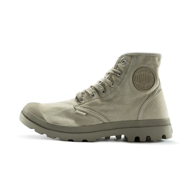 Palladium Pampa Hi 'Vintage Eucalyptus Green'