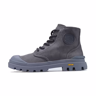 Palladium Pampa Hi 'Vintage Washed Shadow Grey'