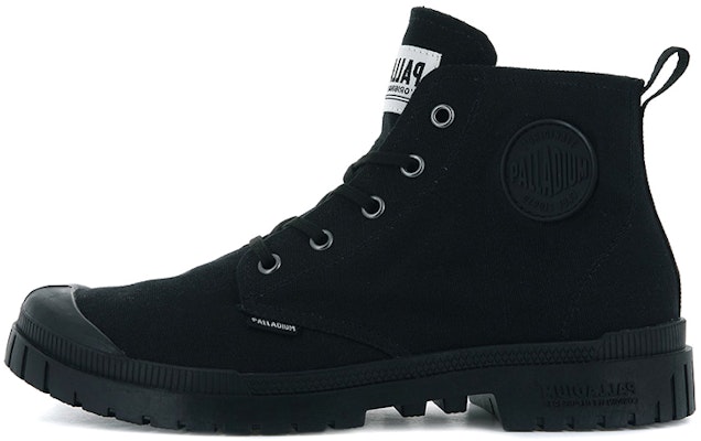 Palladium Pampa Hi Canvas 'Black Comfort' 76838-008-M Buy Palladium Pampa Hi Canvas 'Black Comfort' 76838-008-M