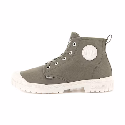 Palladium Pampa Hi Canvas 'Dark Green'