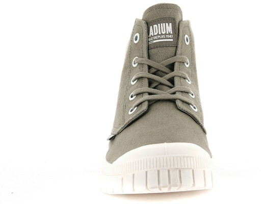 Palladium Pampa Hi Canvas 'Hijau Tua' 76838-258-M Shop Palladium Pampa Hi Canvas 'Hijau Tua' 76838-258-M