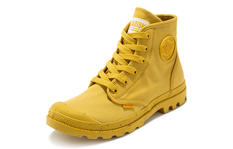 Order Palladium Pampa Hi Canvas Hautes ''Jaune Moutarde'' 77294-730-M