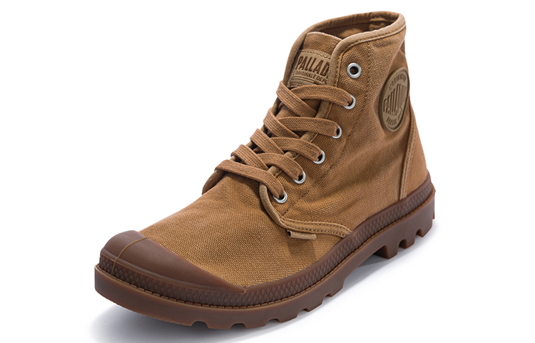 Lookbook Palladium Pampa Hi CVS ''Braunes Canvas'' 02352-209-M