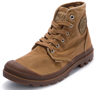 Lookbook Palladium Pampa Hi CVS 'Kanvas Coklat' 02352-209-M