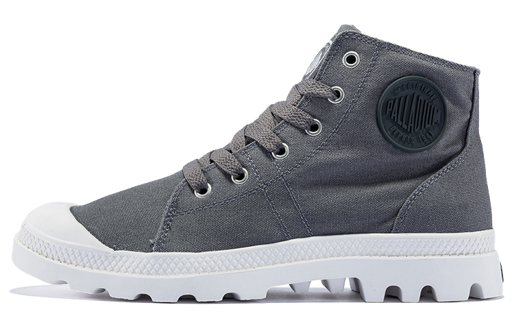 Palladium Pampa Hi D3 Mid 'Retro Grey' 75442-025-M