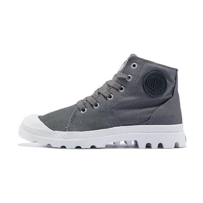 Palladium Pampa Hi D3 Mid 'Retro Grey'