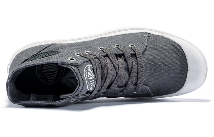 Shop Palladium Pampa Hi D3 Mid 'Kelabu Retro' 75442-025-M