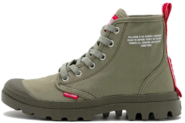 Palladium Pampa Hi Dare 'Verde Militar' 76258-325-M Buy Palladium Pampa Hi Dare 'Verde Militar' 76258-325-M