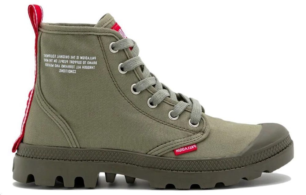 Order Palladium Pampa Hi Dare 'Verde Militar' 76258-325-M