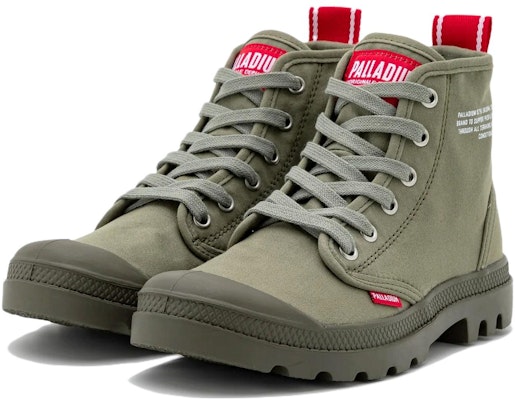 Palladium Pampa Hi Dare 'Verde Militar' 76258-325-M Lookbook Palladium Pampa Hi Dare 'Verde Militar' 76258-325-M