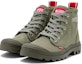 Lookbook Palladium Pampa Hi Dare 'Verde Militar' 76258-325-M