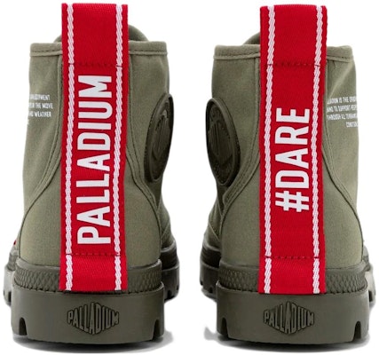 Palladium Pampa Hi Dare 'Verde Militar' 76258-325-M Shop Palladium Pampa Hi Dare 'Verde Militar' 76258-325-M