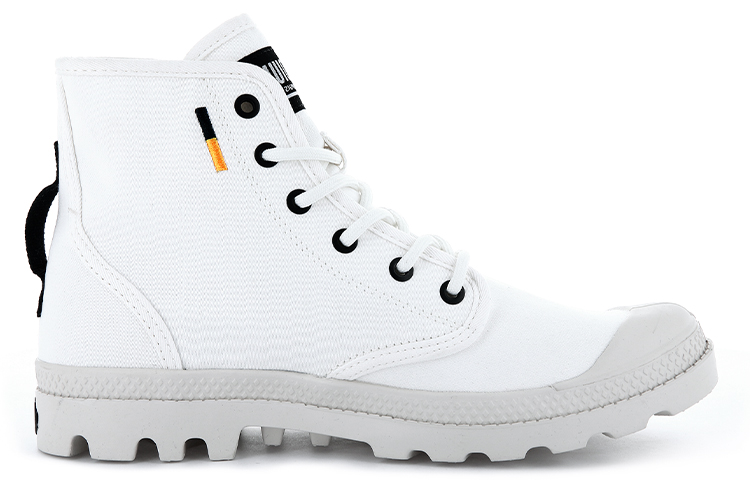Order Palladium Pampa Hi Htg Supply「簡約時尚高筒白帆布鞋」 77356-116-M