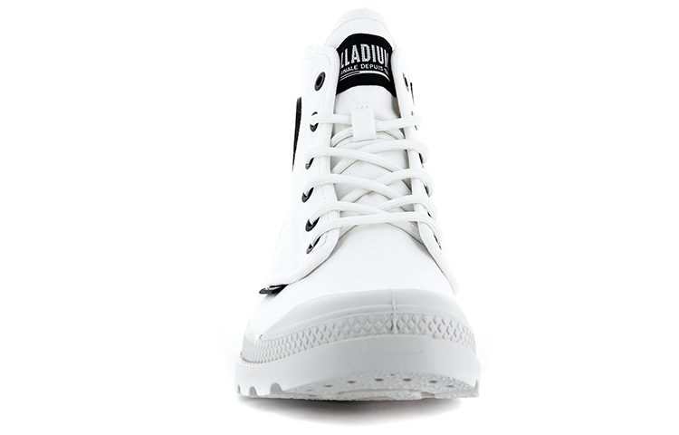 Lookbook Palladium Pampa Hi Htg Supply「簡約時尚高筒白帆布鞋」 77356-116-M