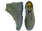 Shop Palladium Pampa Hi HTG Supply 'Simplified Style Dark Olive Green' 77356-325-M