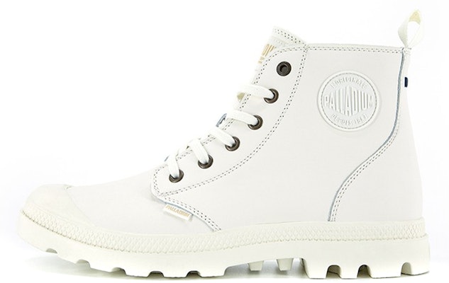 Palladium Pampa Hi Leather Smooth 'Light White' 77805-187-M Buy Palladium Pampa Hi Leather Smooth 'Light White' 77805-187-M